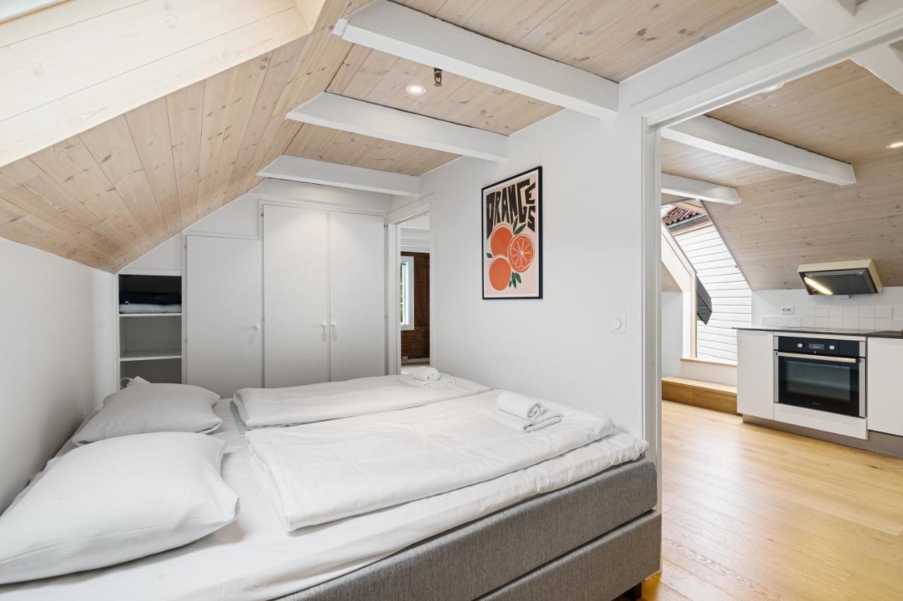 Charming Rooftop Apartment In Heart Of Stavanger Exterior photo