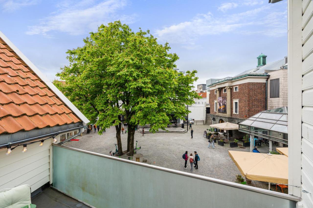 Charming Rooftop Apartment In Heart Of Stavanger Exterior photo