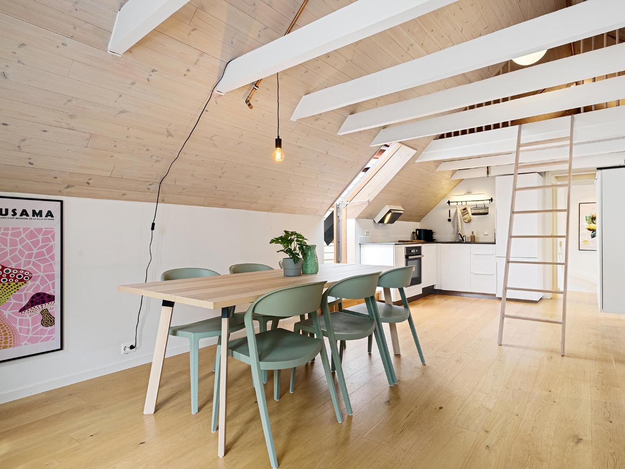 Charming Rooftop Apartment In Heart Of Stavanger Exterior photo