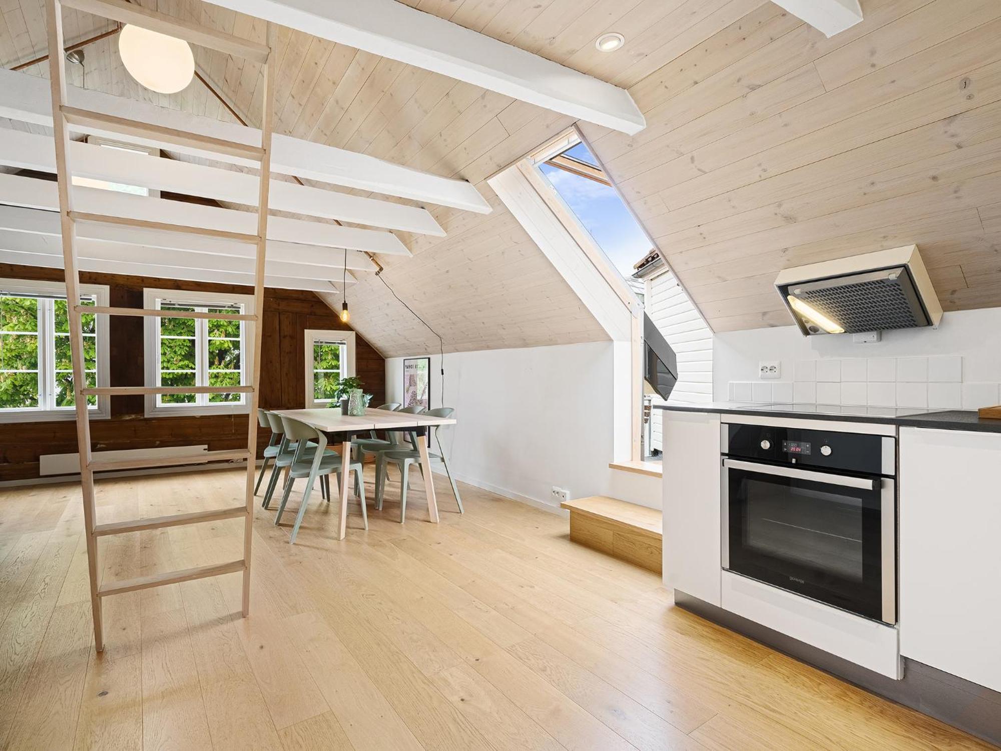 Charming Rooftop Apartment In Heart Of Stavanger Exterior photo